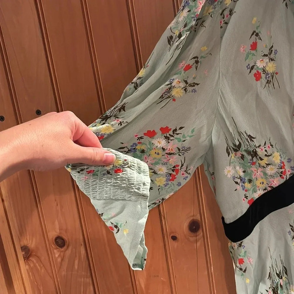 New RIXO bouquet midi dress - Picture 9 of 10